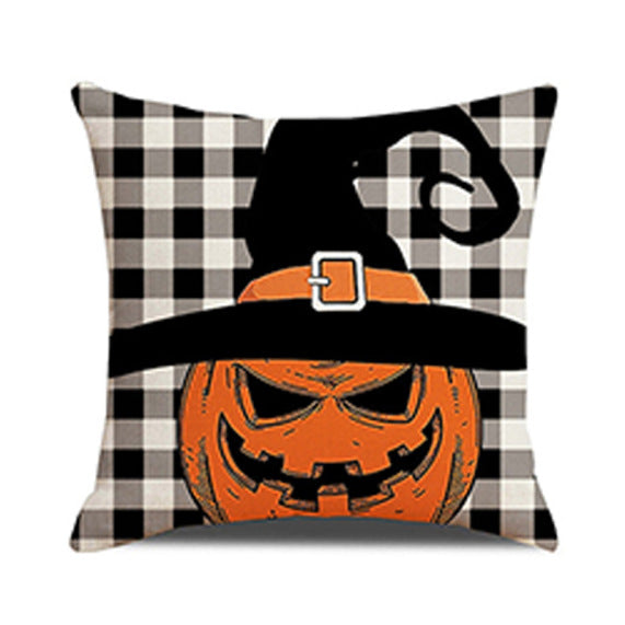 Halloween Cartoon Pillow Cover
