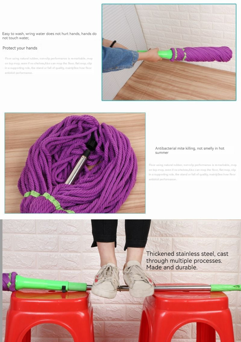 Cleaning Microfiber Twist Floor Mop- KasGlobe™️