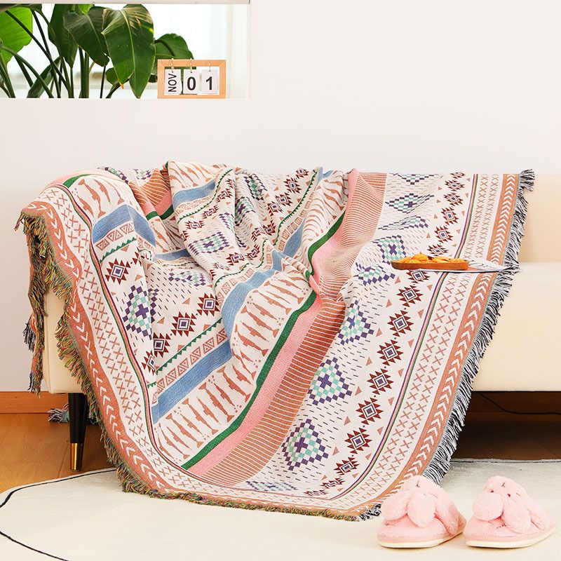 Bohemian living room Sofa Blanket Cover