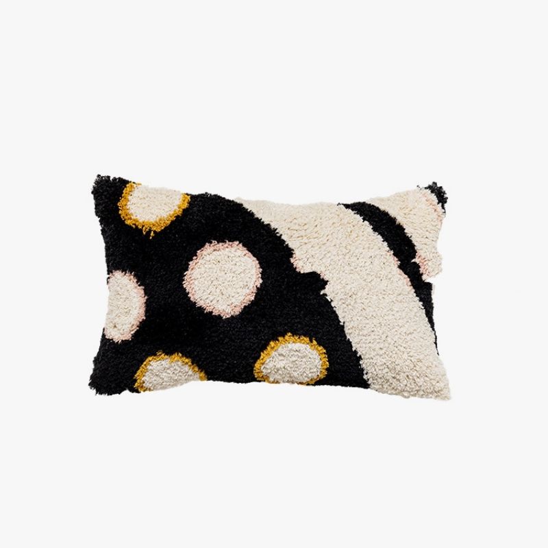 Bohemian sofa cover Retro cushion cover Plush sofa decor Vintage pillowcase Boho-style home textiles Retro-themed sofa accessories Bohemian decor accents Plush throw pillow cover