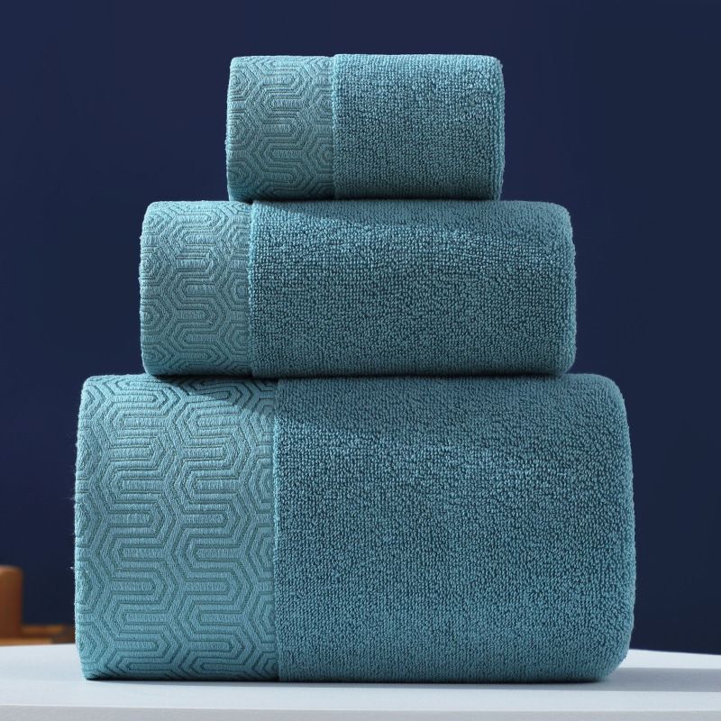 Pieces Set of Pure Cotton Towel Bath Towel
