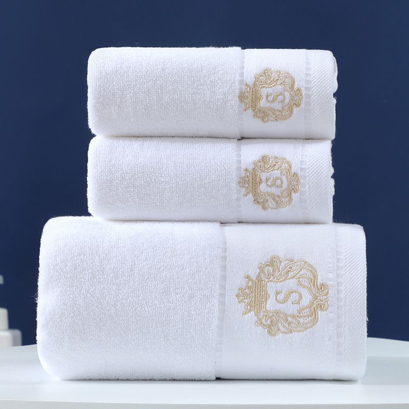Pieces Set of Pure Cotton Towel Bath Towel