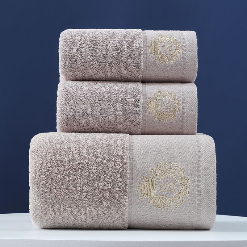 Pieces Set of Pure Cotton Towel Bath Towel