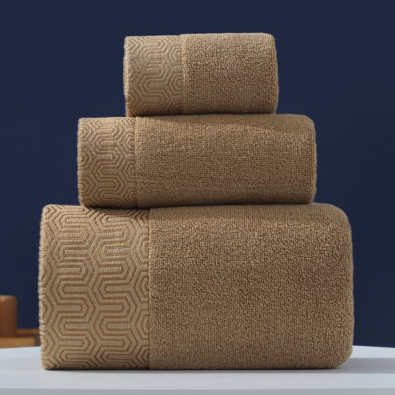 Pieces Set of Pure Cotton Towel Bath Towel