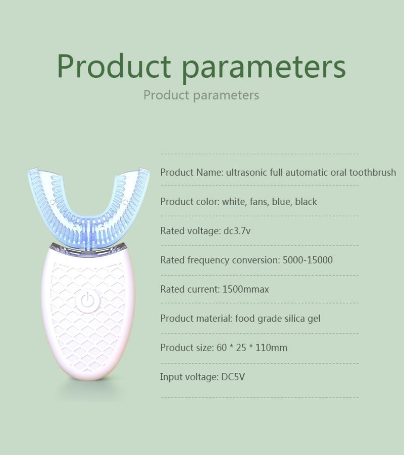U-shaped Electric Toothbrush for adult (oval)