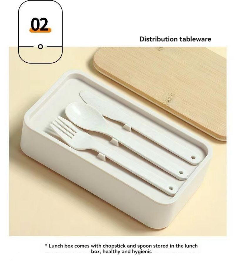 Japanese Bamboo Covered Lunch Box for Your Meals