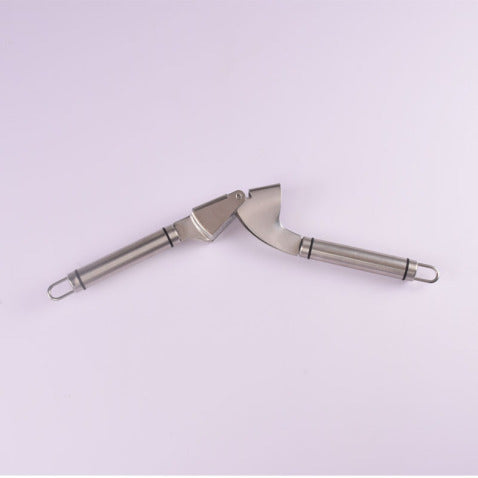 Stainless Steel Garlic Puree Press - Effortless Culinary Mastery