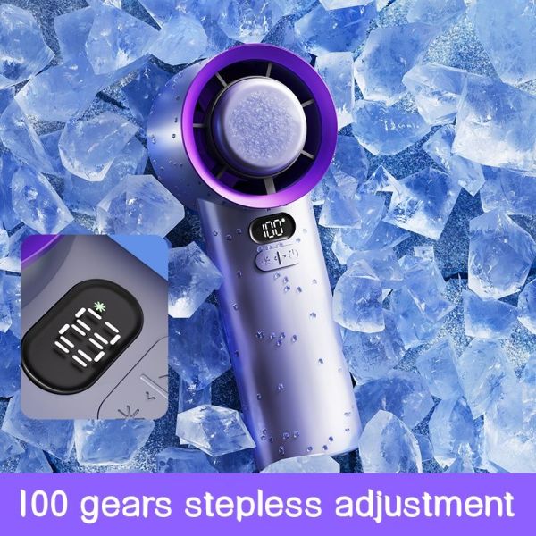 USB Charging Digital Display Cooling Small Fan