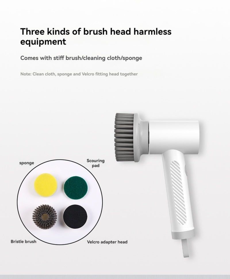 Handheld Wireless Electric Cleaning Brush