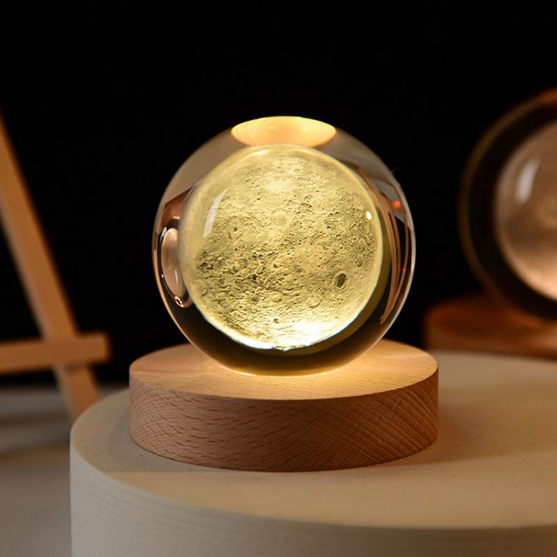 Luminious crystal Ball Night Light