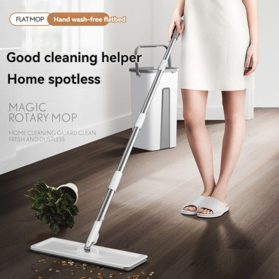 Hand-free Flat Mop