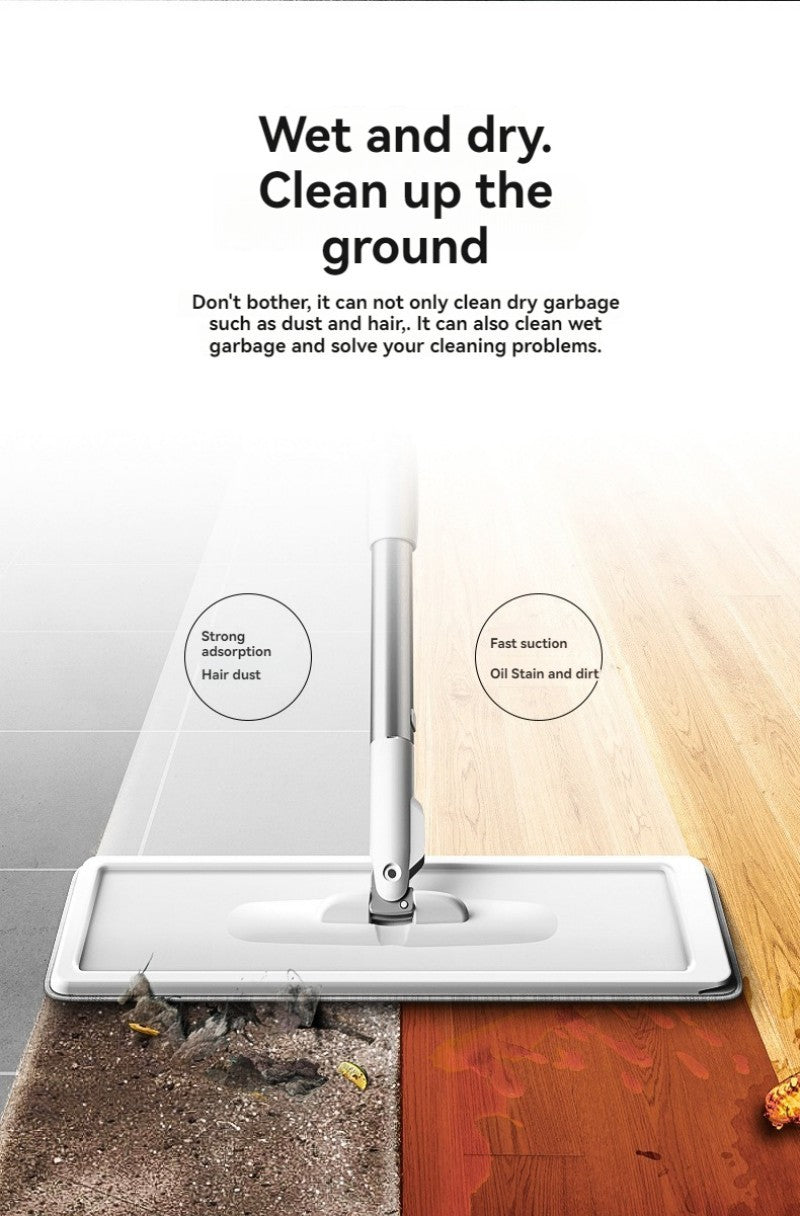 Hand-free Flat Mop
