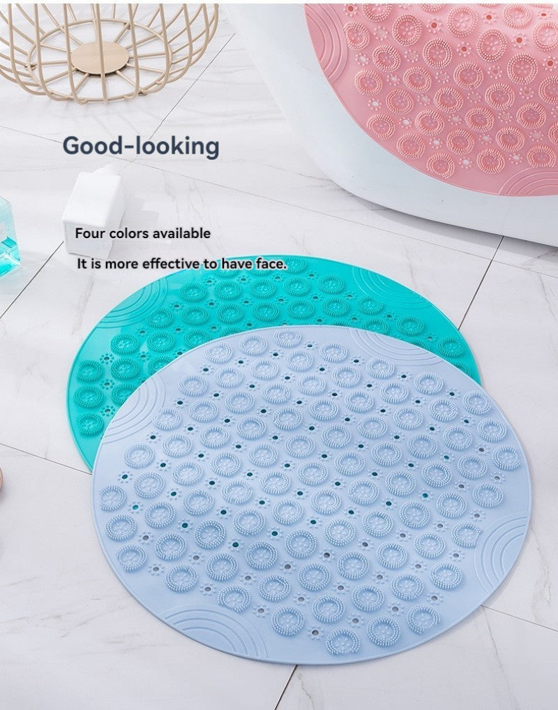 Round Bathroom Mat