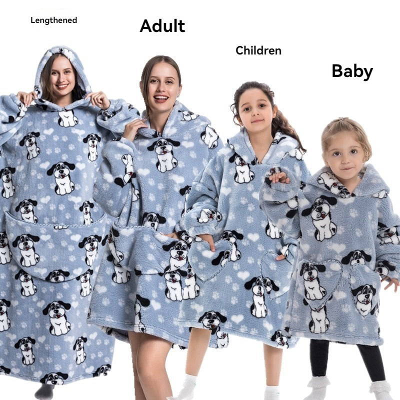 Home Autumn and Winter Pajamas - Comfortable & Warm Loungewear for Men and Women