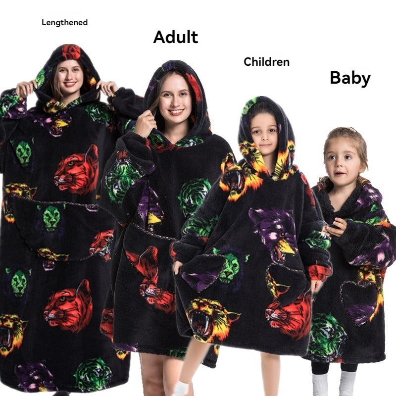 Home Autumn and Winter Pajamas - Comfortable & Warm Loungewear for Men and Women