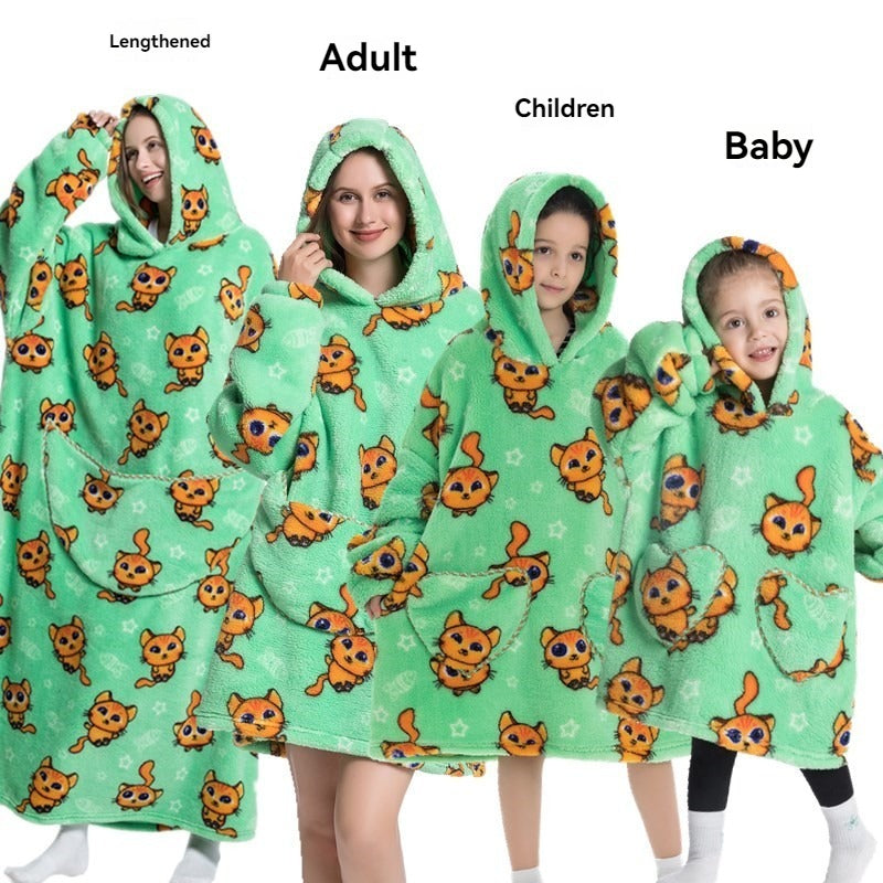 Home Autumn and Winter Pajamas - Comfortable & Warm Loungewear for Men and Women