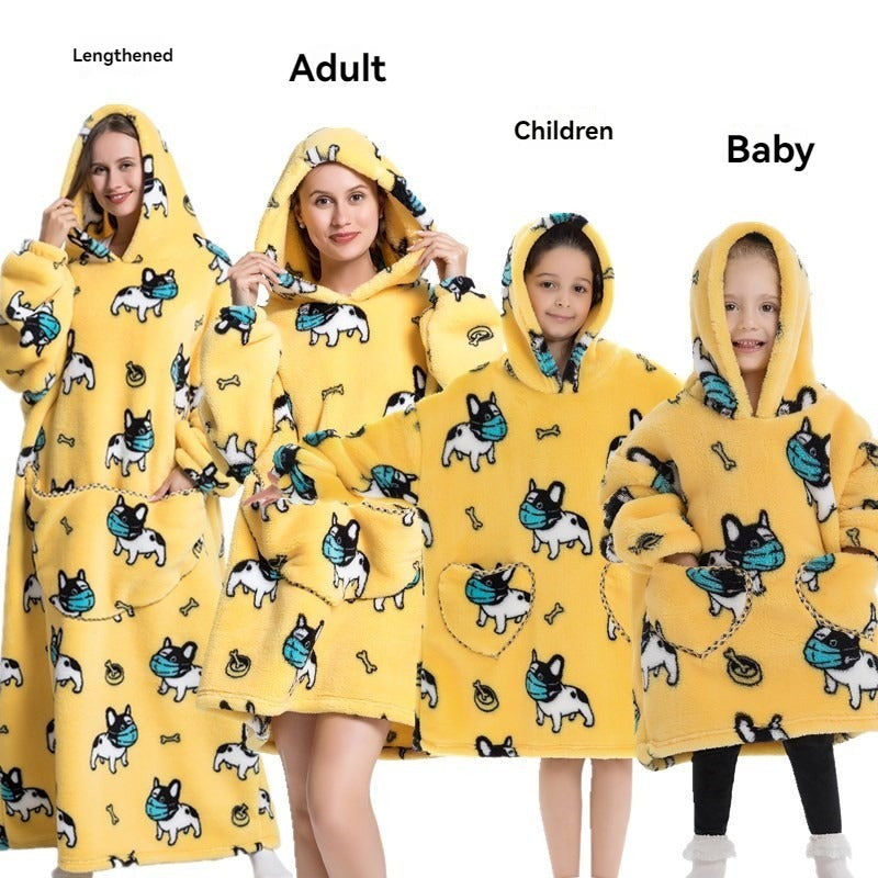 Home Autumn and Winter Pajamas - Comfortable & Warm Loungewear for Men and Women