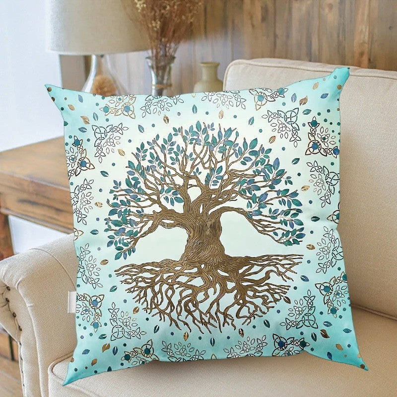 Funda de almohada con diseño zen