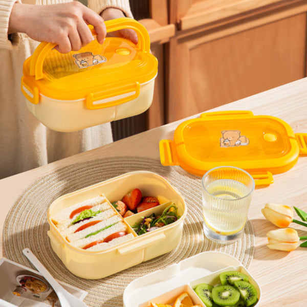 Double Lunch Box for Students : Families – Fresh, Organized Meals Anytime