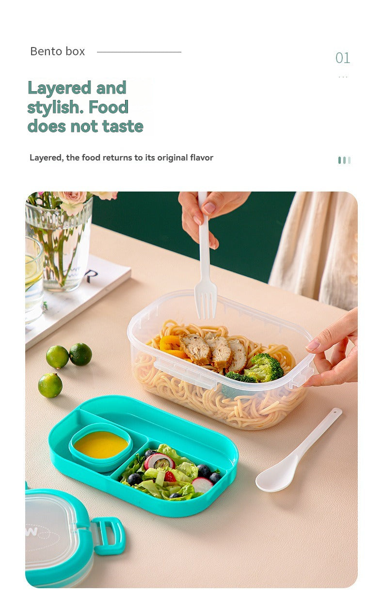 Double Lunch Box for Students : Families – Fresh, Organized Meals Anytime