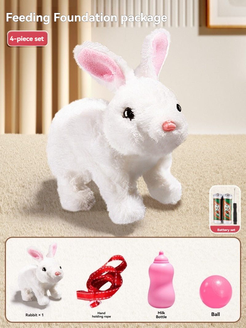 Simulation Bunny Plush Toy - KasGlobe