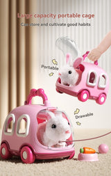 Simulation Bunny Plush Toy - KasGlobe