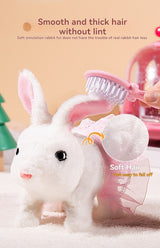 Simulation Bunny Plush Toy - KasGlobe