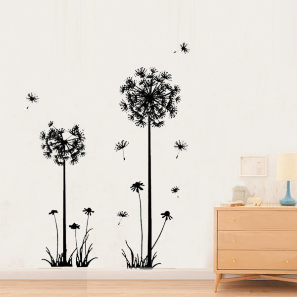 Dandelion Gone With The Wind Wall Sticker -KasGlobe