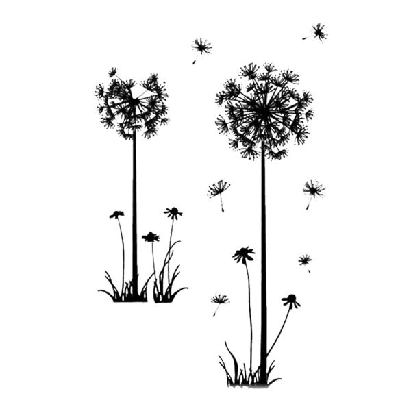 Dandelion Gone With The Wind Wall Sticker -KasGlobe
