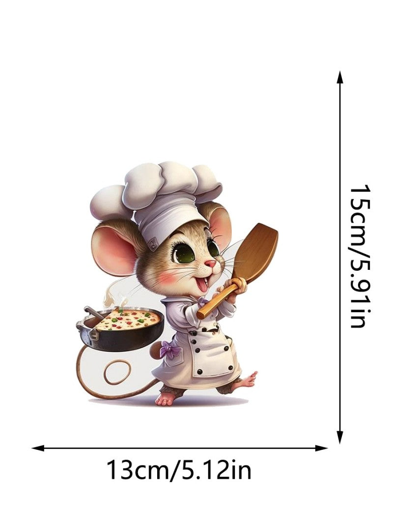 Cartoon Cute Mouse Wall Sticker - KasGlobe