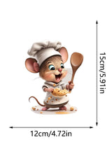 Cartoon Cute Mouse Wall Sticker - KasGlobe