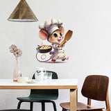Cartoon Cute Mouse Wall Sticker - KasGlobe