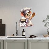 Cartoon Cute Mouse Wall Sticker - KasGlobe