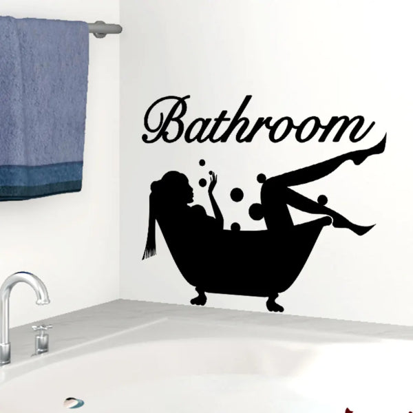 Wallpaper Decoration "Bathroom"