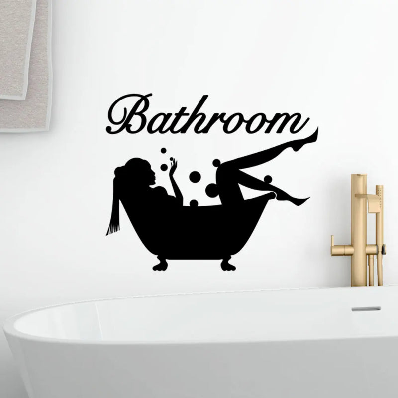 Wallpaper Decoration "Bathroom"