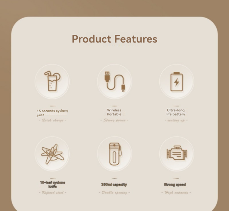 Household Electric Juicing Cup