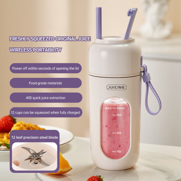Portable Wireless Charging Juice Cup