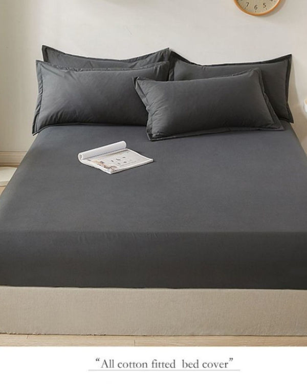 Non-slip Cotton Sheet for bed - KasGlobe™️