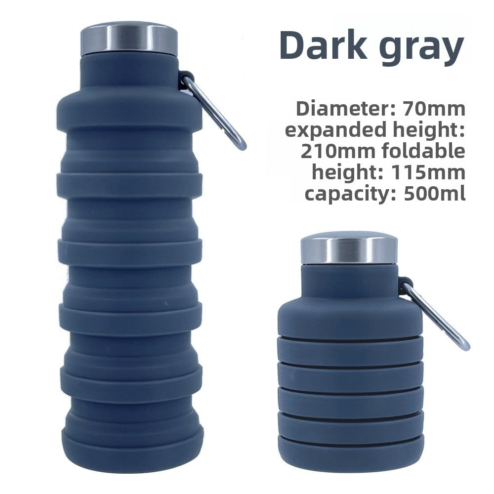 Silicone Collapsible Water Bottle
