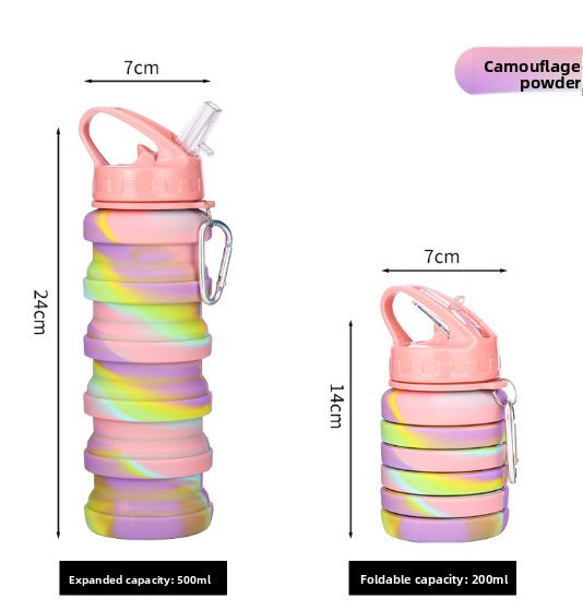 Silicone Collapsible Water Bottle