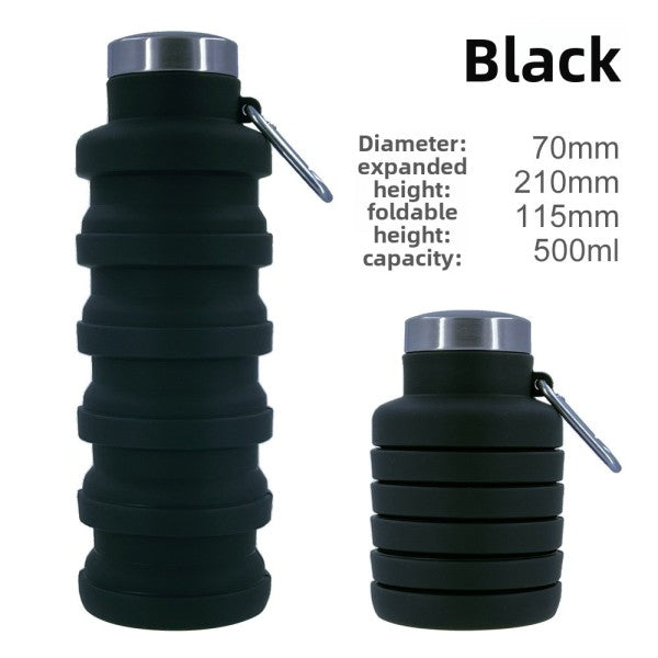 Silicone Collapsible Water Bottle