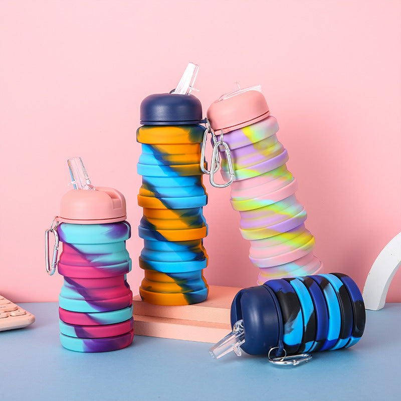 Silicone Collapsible Water Bottle