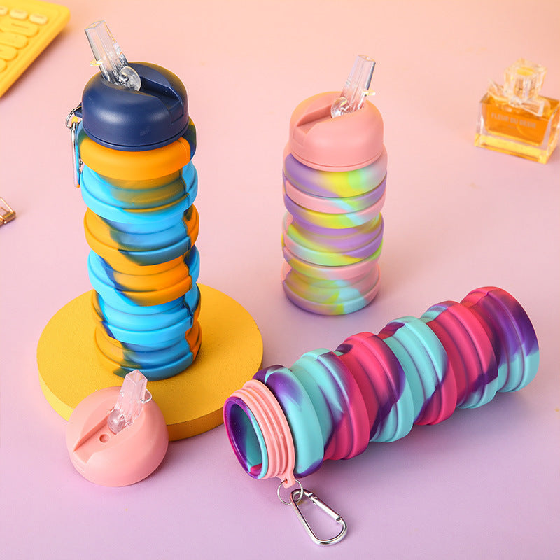 Silicone Collapsible Water Bottle
