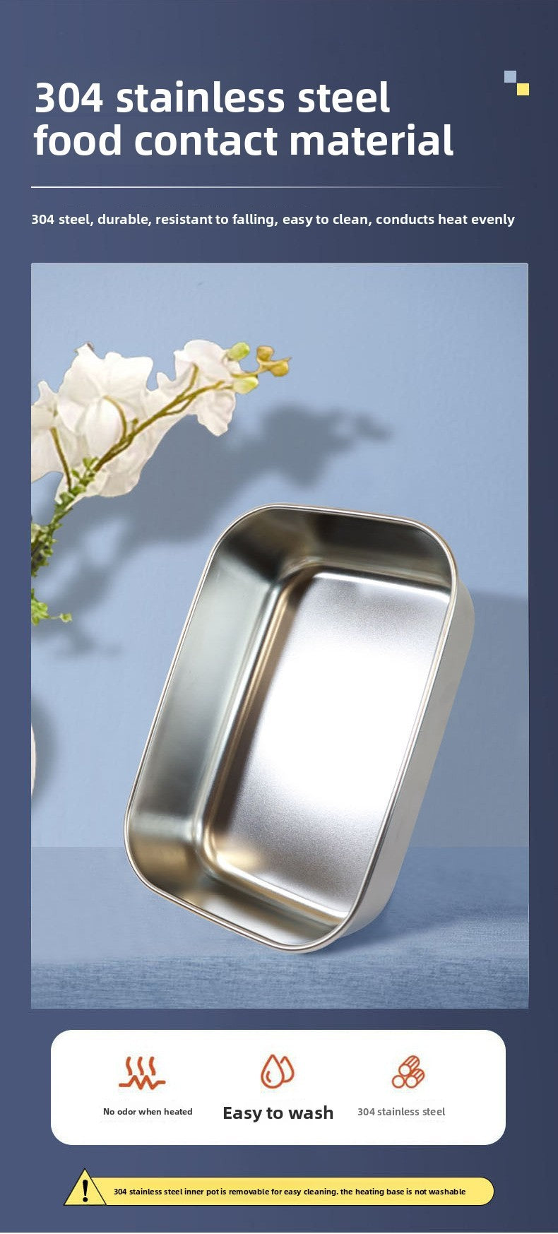 Home and Car Dual-Purpose Electric Heating Lunch Box – Hot Meals Wherever You Are