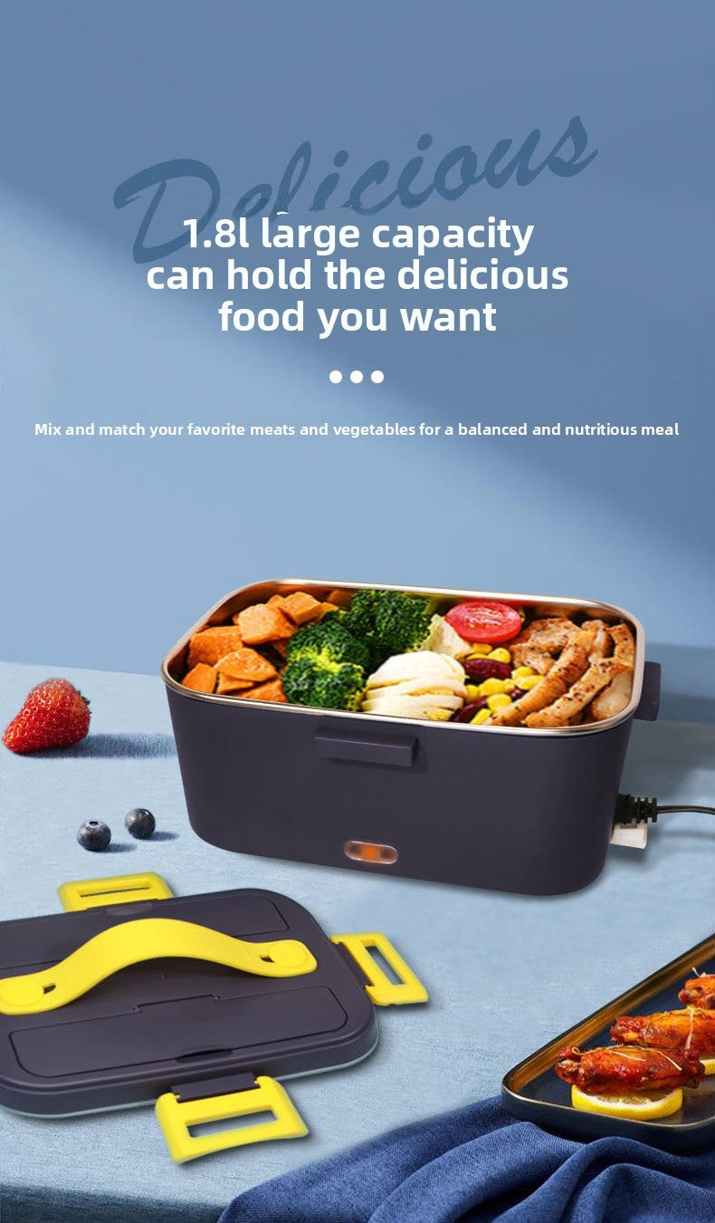 Home and Car Dual-Purpose Electric Heating Lunch Box – Hot Meals Wherever You Are