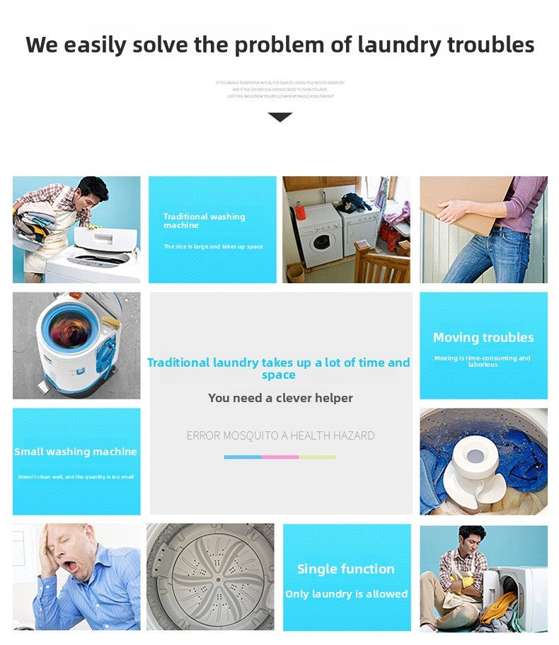 Portable Mini Washing Socks Machine