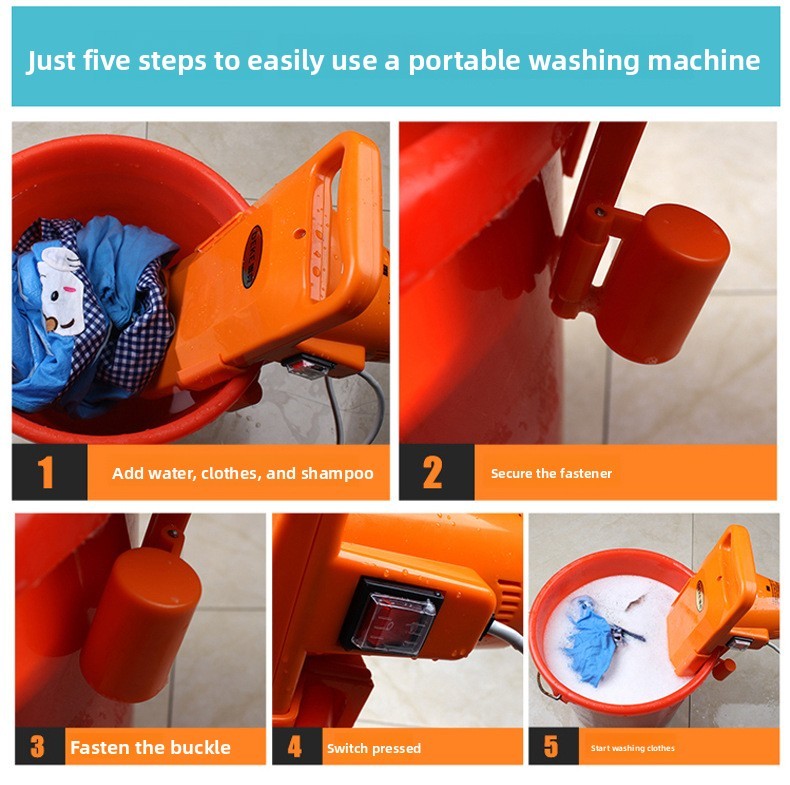 Portable Mini Washing Socks Machine