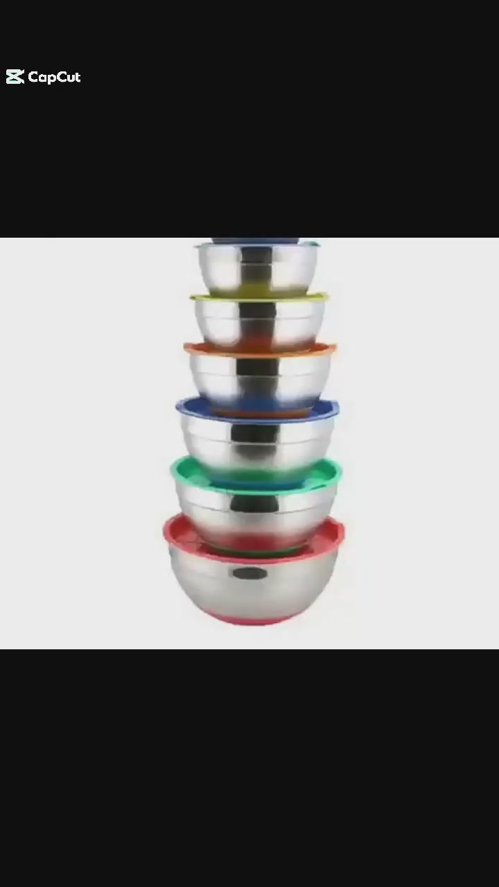 Thick Dressing Salad Bowl with Lid - KasGlobe™️