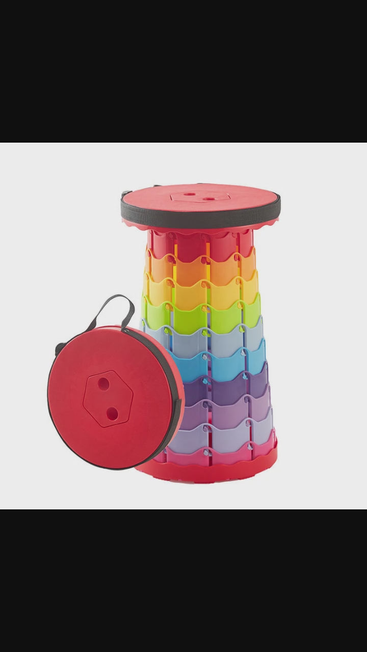Stool - Retractable Folding Seat