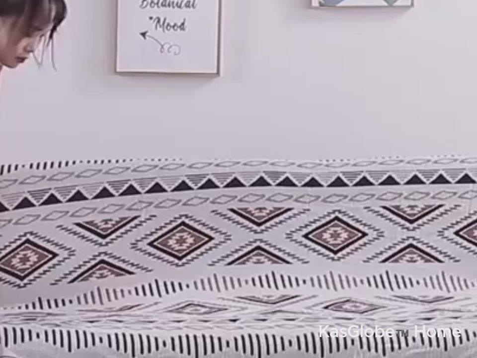 Bohemian living room Sofa Blanket Cover